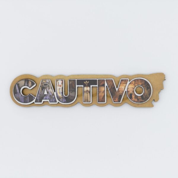 Imán silueteado cautivo